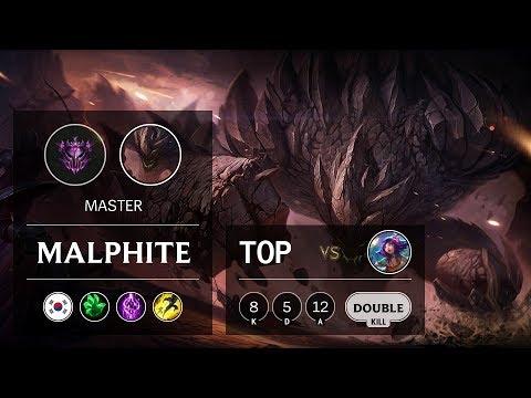 Malphite Top vs Neeko - KR Master Patch 9.14