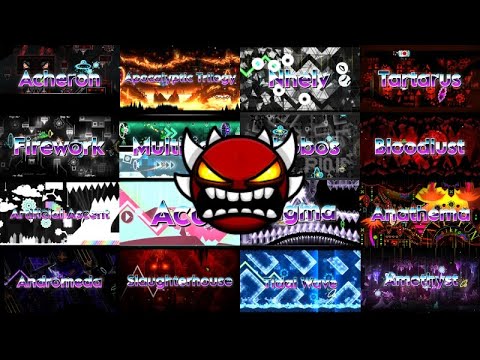 The Demonscape (16-in-1) "The Devil's Sanctuary" - Geometry Dash