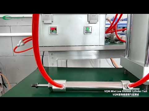 VQM Mini Low Friction Cylinder Test #vpcpneumatic #pneumaticcylinder #minicylinder #aircylinder
