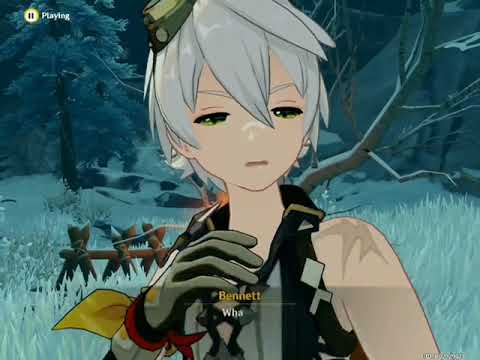 Albedo quest cutscene 2.3 event act1 part 2 jp dub eng sub #genshin #genshinimpact #mihoyo