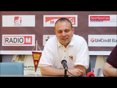 Povodom finalne serije doigravanja A1 lige održana je danas konferencija KK Bosna Royal (22.04.2016)