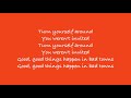 Honeybear - Yeah Yeah Yeahs (lyrics)