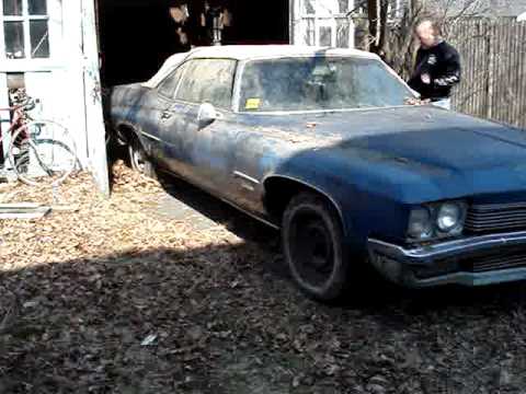 1972 buick centurion garage find