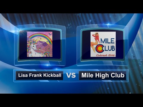 Lisa Frank Kickball vs Mile High Club - Pool Play - Women’s Mile High Kickball Open #MHKO2015