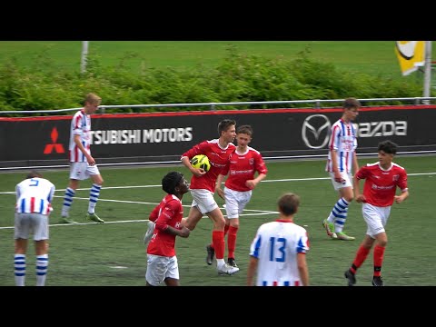 Tweede helft ASC Nieuwland JO17-1 - vv DOVO JO17-1.