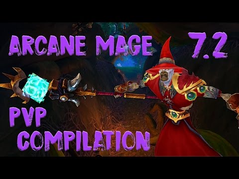 Arcane Mage PvP 7.2 compilation (WoW Legion)