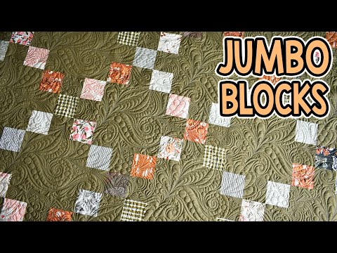 Jumbo Irish Chain | Charm Pack or Layer Cake Pattern | Earthly Traditions Quilt Series