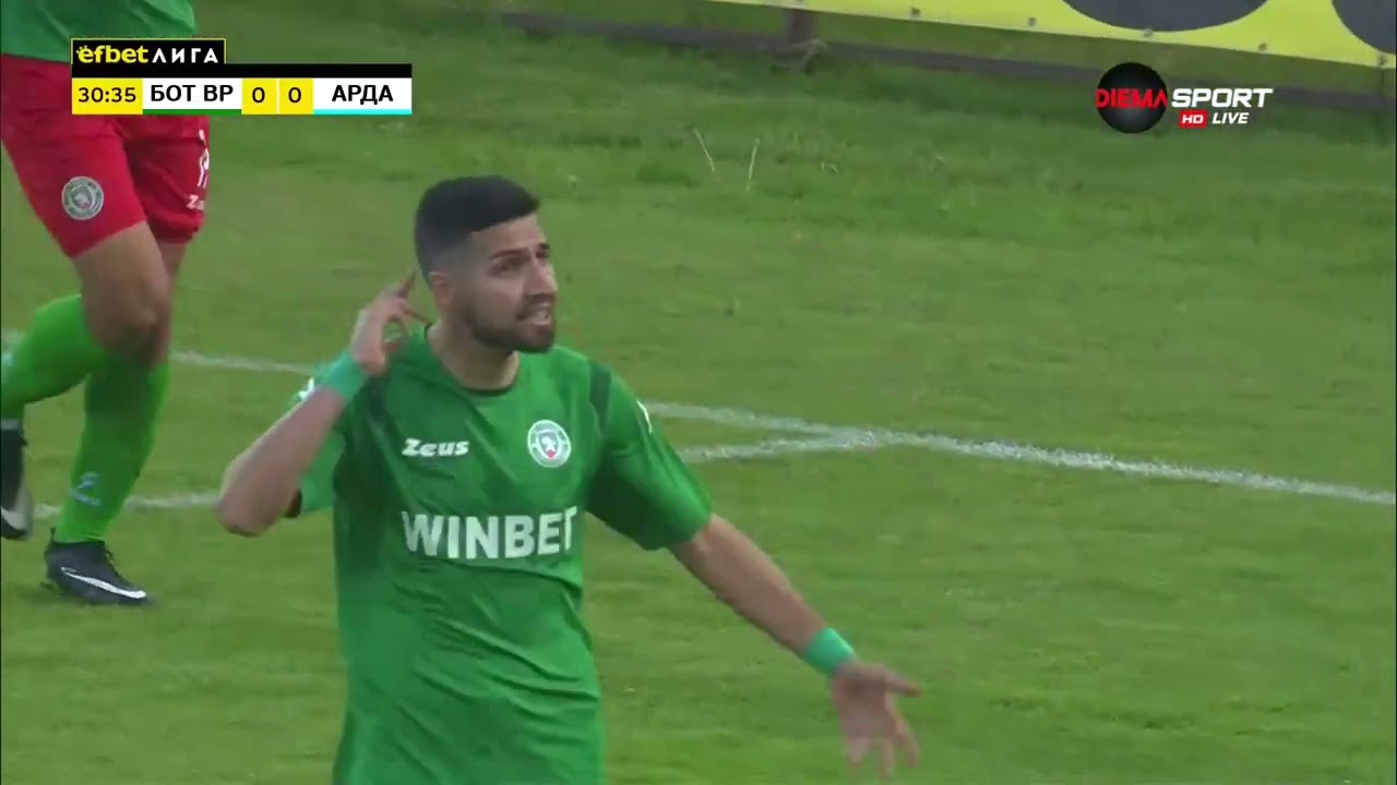 Botev Vratsa vs Arda highlights