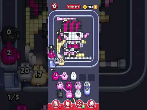 Pixel Flow Level 248 Walkthrough