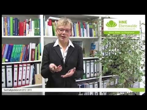 Ministerin Prof. Dr.-Ing. Dr. Sabine Kunst und die HNEE [HD]