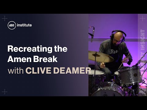 Recreating the original Amen Break with Clive Deamer