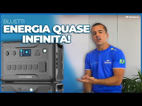Futuro! Energia silenciosa, Inteligente e limpa para o seu barco. UNBOXING Bluetti AC300!