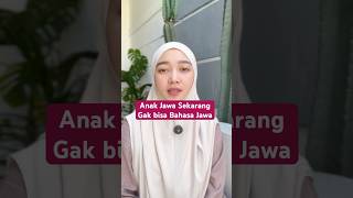 Download lagu Anak Jawa Sekarang pada gak bisa bahasa Jawa (Kromo) kenapa ya? #jawa #ngapak #bahasajawa mp3