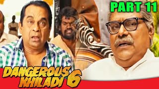 Dangerous Khiladi 6 l PART - 11 l Telugu Comedy Hindi Dubbed Movie | Vishnu Manchu, Lavanya Tripathi
