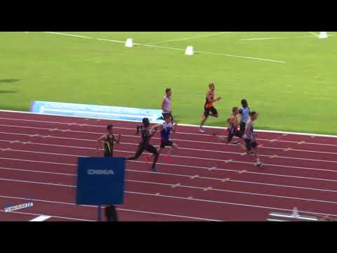100m - Demi Finale 1 - CAM - Championnats de France Jeunes CA JU - 20/07/2018 - Bondoufle