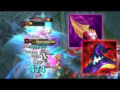 Gwen killing 3 Champions in 2 seconds..