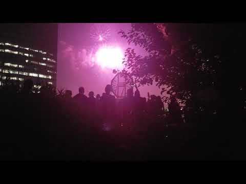 Jersey City view of the NYC fireworks July4th 2019