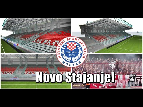 Ovako će izgledati nova tribina na stadionu HŠK Zrinjski u Mostaru | TRIBINA STAJANJE!