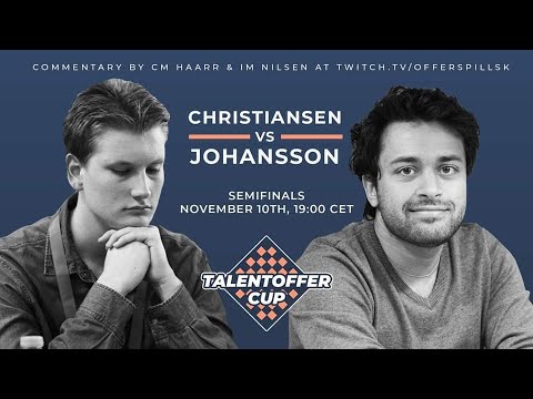 Johan Sebastian Christiansen vs Linus Johansson - TalentofferCup Semi Finals 2 - Full Stream