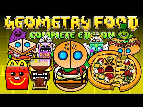 Geometry Food Complete Edition│Geometry Dash meme