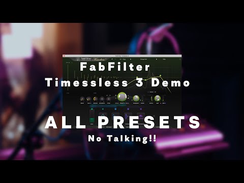 Fabfilter Timeless 3 Delay Demo, No Talking!! Best Delay in the Market??Subs/cc Available.