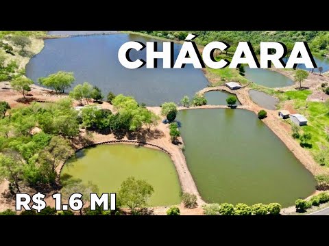 💰 INVESTIMENTO RURAL NO PARANÁ | Chácara com Aviário, 8 Açudes e Estrutura Pronta