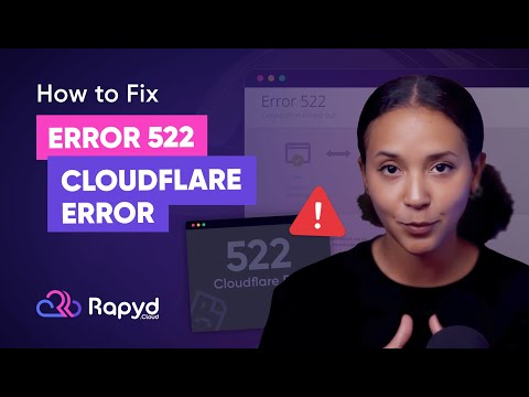 I Fixed Cloudflare Error 522 And You Can TOO!