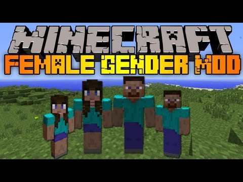 McProductionsLH - Minecraft BOOBS! - Female Gender Mod Spotlight!