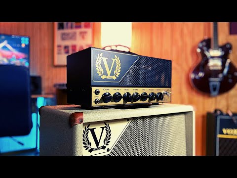 Victory Amps Sheriff 22 Compact Series 2-Channel 22-Watt Guitar Amp Head 2010s - Black/Gold image 8