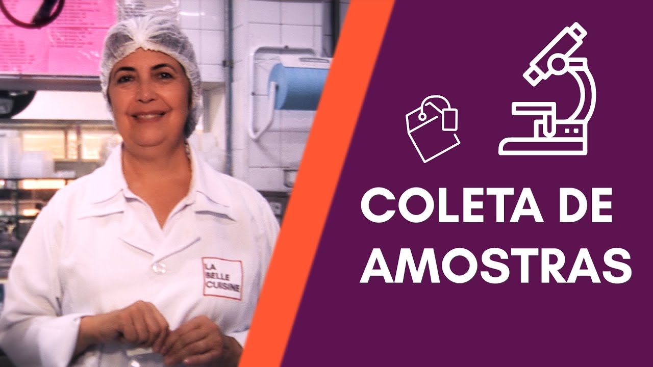 COLETA DE AMOSTRAS DE ALIMENTOS NA PRÁTICA!