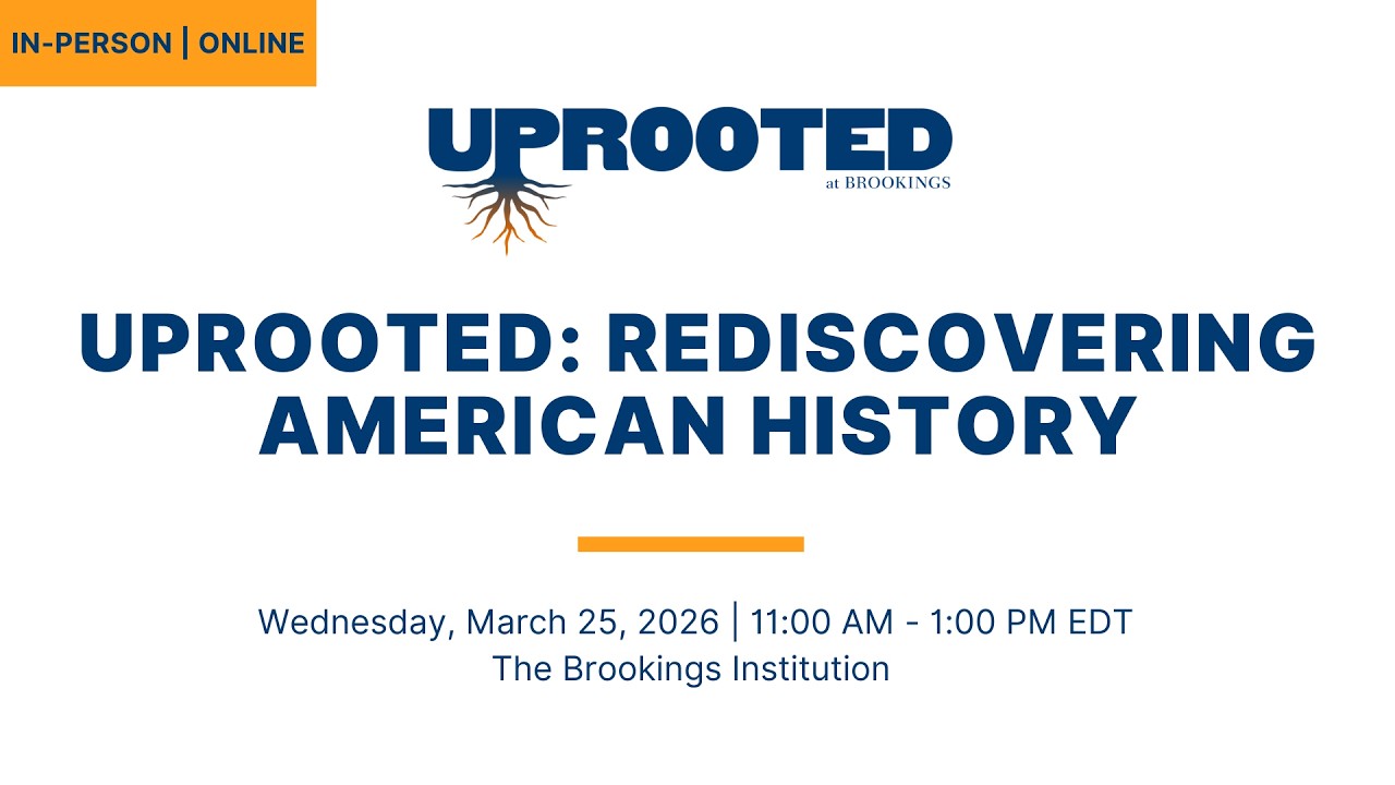 Uprooted: Rediscovering American history
