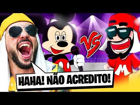 MICKEY vs. MUSSA Batalha de Rap | MUSSARELA REACT