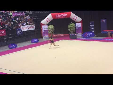 DN1 Grenoble Eléonore Bruno massues - France Chambéry 2018