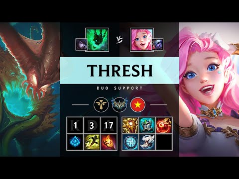Thresh Support vs Seraphine - VN Challenger Patch 25.18