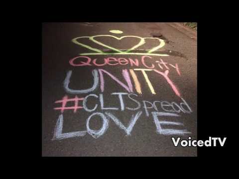 Neighbors react with support after a racist message was left at a south Charlotte home