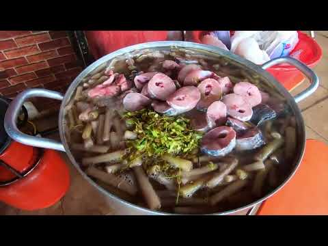 Amazing Lunch Foods Cooking Performance in Cambodia