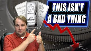 Why This Silver Price Drop may not be a Bad Thing!