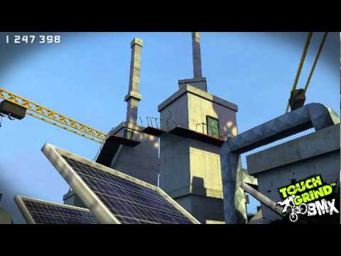 Touchgrind bmx Skyline-how to beat the illusion labs record - Touchgrind BMX