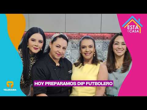 Hoy preparamos Dip futbolero