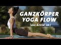 20 Min Yoga Ganzkörper Flow Kraft Beweglichkeit Balance Mittelstufe Sportliche Anfänger