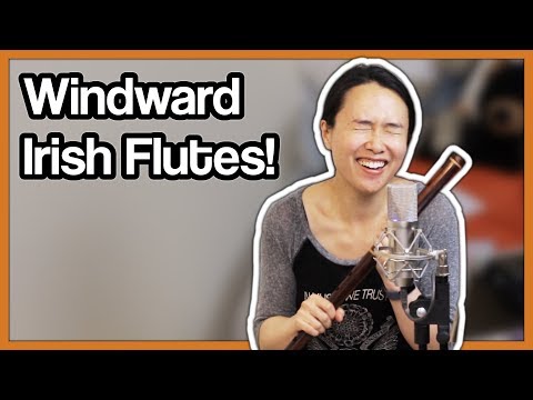 Joanna tries Windward Irish Flutes! [Flute Center]
