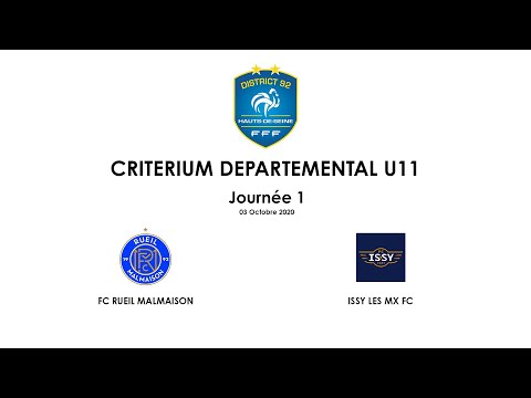 201003 - CRIT.U11 J01 - Poule I // FCRM - FC ISSY LES MOULINEAUX