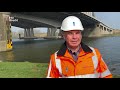 Rijkswaterstaat weegt oude Lekbrug Vianen: '5000 ton, dat zijn 27 vliegtuigen' [RTV Utrecht]
