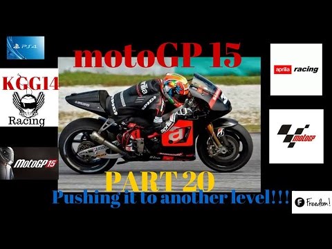 MotoGP 15 PS4 GAMEPLAY part 20 career mode @Catalunya  - Pushing it to another level!!!!
