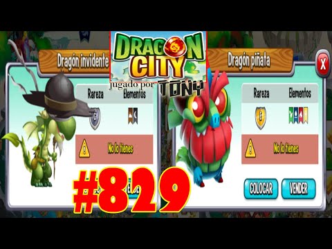 Dragon City "Capítulo 829 - El Dragón Invidente y Dragón Piñata" por Tony