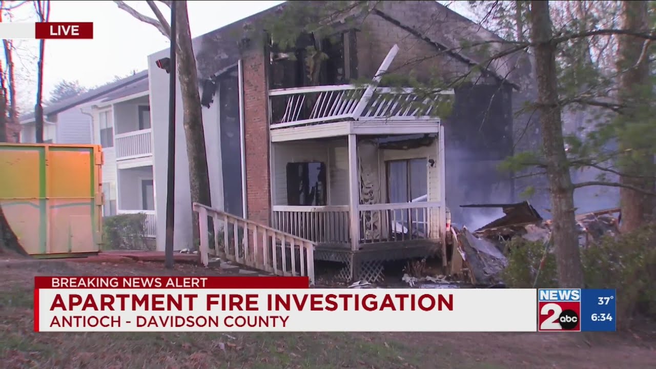 Building damaged in Antioch apartment fire