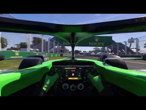 MSFL Tonks F1 24 Üben alle Fahrhilfen aus Australien