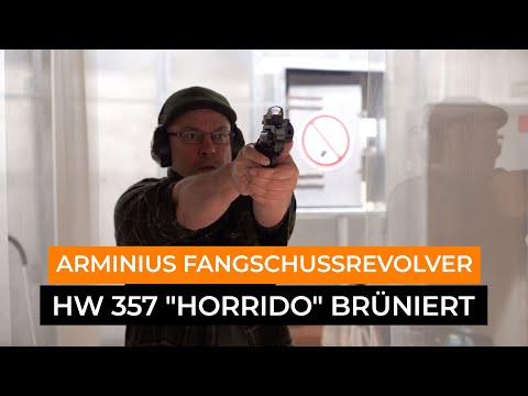 alljagd: Arminius HW 357 Horrido − exklusiv bei der Alljagd gibt es  für den Jäger jetzt diesen deutschen Fangschussrevolver mit Picatinny-Schiene zur Rotpunktvisier-Montage 