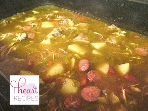 Easy Homemade Chicken and Sausage Stew | I Heart...