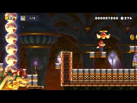 Super Mario Maker 2 - クッパの最終兵器 Bowser's Weapons by け一ねKeine - No Commentary